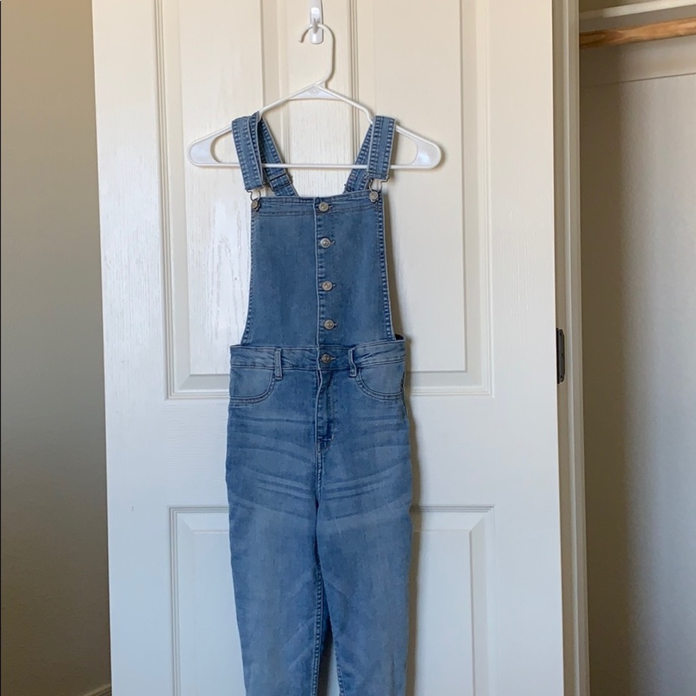 Denim overalls
